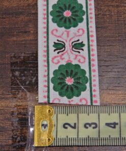 Alternative view of Τρέσα φλοράλ 3cm κωδ.132