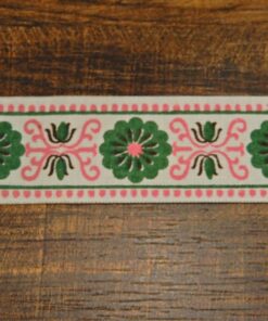 Τρέσα φλοράλ 3cm κωδ.132