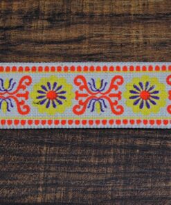 Τρέσα φλοράλ 3cm κωδ.133