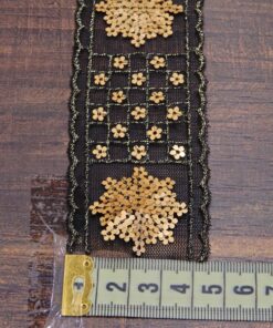 Alternative view of Τρέσα με παγιέτες 4,5cm κωδ.146