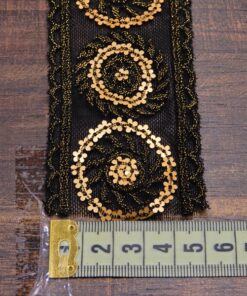 Alternative view of Τρέσα με παγιέτα 5cm κωδ.150