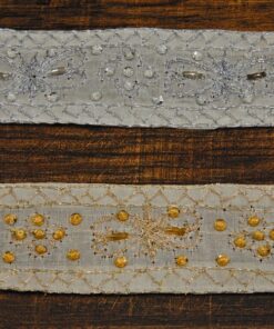 Τρέσα με χάντρα 4,5cm κωδ.151