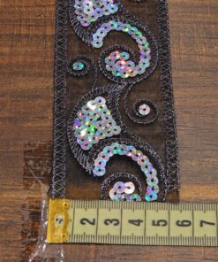 Alternative view of Τρέσα με παγιέτα 5,5cm κωδ.153