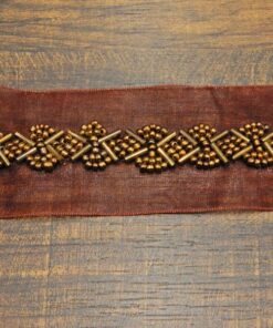 Τρέσα με χάντρα 4cm κωδ.159