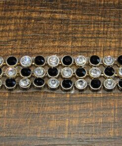 Τρέσα με στράς θερμοκολλητική 2cm κωδ.161