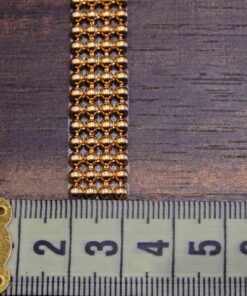 Alternative view of Τρέσα μεταλλική θερμοκολλητική 1cm κωδ.164