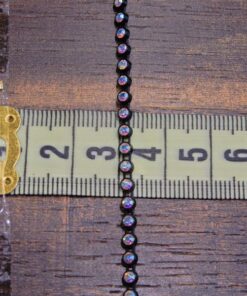 Alternative view of Τρέσα με ιριδίζον στράς 2mm κωδ.168