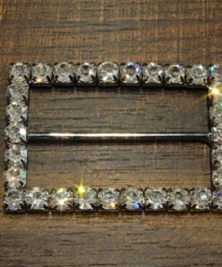 Τόκα μεταλλική με στράς 5cm κωδ.179