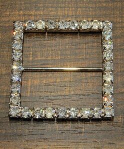 Τόκα μεταλλική με στράς 4,5cm κωδ.180