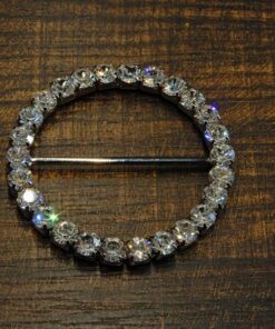 Τόκα μεταλλική με στράς 4cm κωδ.192