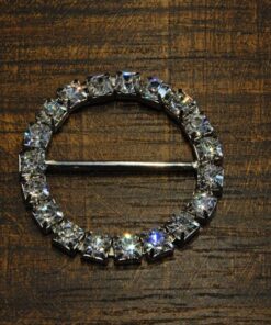 Τόκα μεταλλική με στράς 3cm κωδ.194