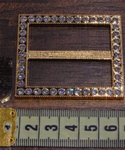 Alternative view of Τόκα πλαστική με στράς 4cm κωδ.196