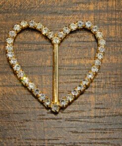 Τόκα μεταλλική με στράς 2cm κωδ.198