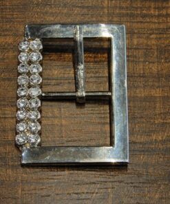 Τόκα μεταλλική με στράς 2,5cm κωδ.199