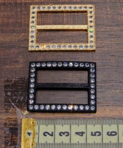 Alternative view of Τόκα πλαστική με στράς 3cm κωδ.201