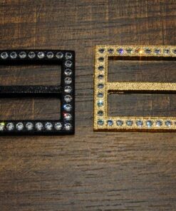 Τόκα πλαστική με στράς 3cm κωδ.201