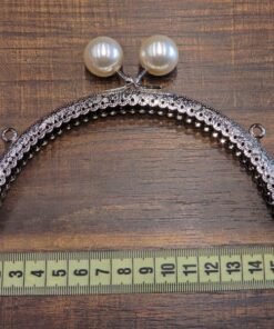 Alternative view of Μεταλλικό πλαίσιο-βάση clutch για τσάντες 16cm