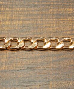 Αλυσίδα σε rose gold χρώμα 1cm κωδ.213