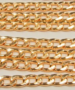 Alternative view of Αλυσίδα σε rose gold χρώμα 1cm κωδ.213