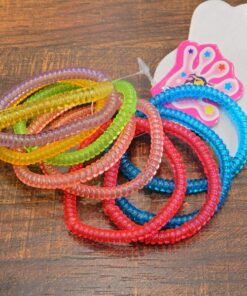 Λαστιχάκια μαλλιών καλώδιο 10τμχ