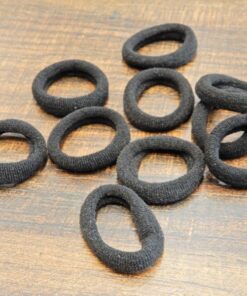 Λαστιχάκια μαλλιών υφασμάτινα 10τμχ