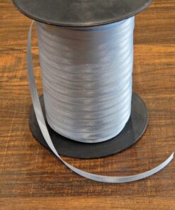 Σατέν κορδέλα 6mm σιέλ 250μέτρα