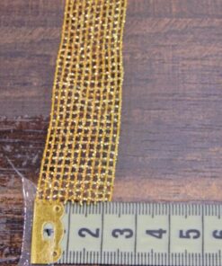 Alternative view of Κορδέλα χρυσή δίχτυ 2cm 20μέτρα