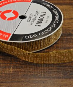 Κορδέλα χρυσή δίχτυ 2cm 20μέτρα