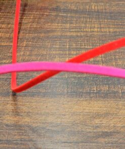 Alternative view of Κορδόνι πλακέ τύπου σουέτ 3mm τόπι 50μέτρων