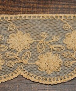 Δαντέλα βαμβακερή με τούλι 7cm κωδ.229