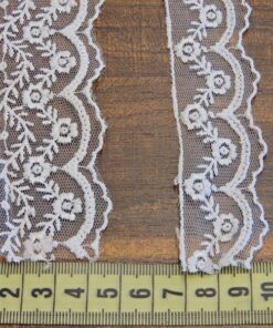 Alternative view of Δαντέλα βαμβακερή με τούλι κωδ.239