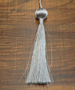 Φούντα απο ασημοκλωστή 14cm