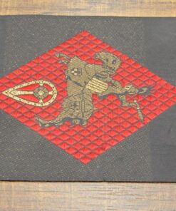 Τρέσα μαύρη με σχέδιο 9,5cm κωδ.247