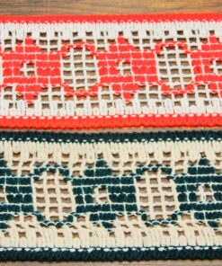 Τρέσα πλεκτή 6,5cm κωδ.248