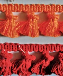 Alternative view of Τρέσα βαμβακερή με φουντάκι 3,5cm ΚΒ-172