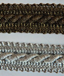 Alternative view of Τρέσα από χρυσοκλωστή 2cm ΧΡ-514