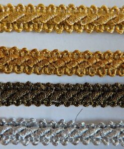 Τρέσα από χρυσοκλωστή 1cm ΧΡ-518