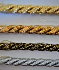 Κορδόνι στριφτό από χρυσοκλωστή ΧΡ-460