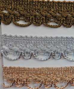 Alternative view of Τρέσα από χρυσοκλωστή 4cm ΧΡ-548