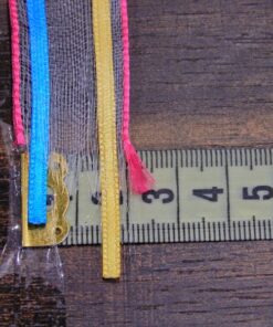 Alternative view of Κορδέλα πολύχρωμη με αυτόματη σούρα 2cm