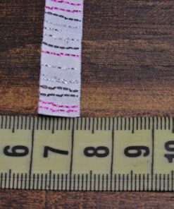 Alternative view of Κορδέλα πολύχρωμη με λούρεξ 1cm