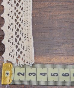 Alternative view of Δαντέλα βαμβακερή 2,5cm κωδ.258