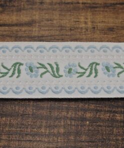 Τρέσα φλοράλ 3cm κωδ.121