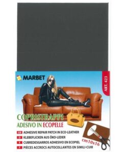 Θερμοκολλητικό μπάλωμα με υφή δερματίνης MARBET Art.423