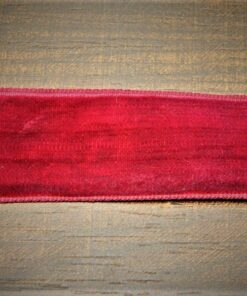 Κορδέλα βελούδο 2,5cm βυσσινί