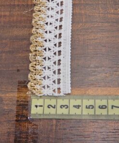 Alternative view of Τρέσα πλεκτή 3cm κωδ.263