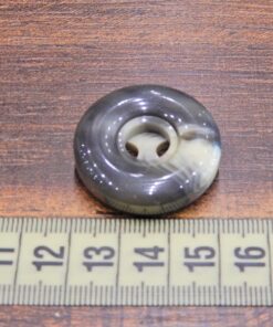 Alternative view of Κουμπί πλαστικό χακί με μπέζ 30mm 6τμχ