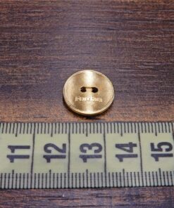 Alternative view of Κουμπί πλαστικό χρυσό 16mm 10τμχ