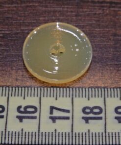 Alternative view of Κουμπί πλαστικό λεμονί 23mm 6τμχ