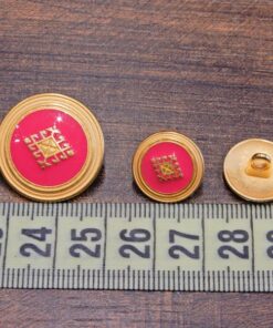 Alternative view of Κουμπί μεταλλικό 6τμχ